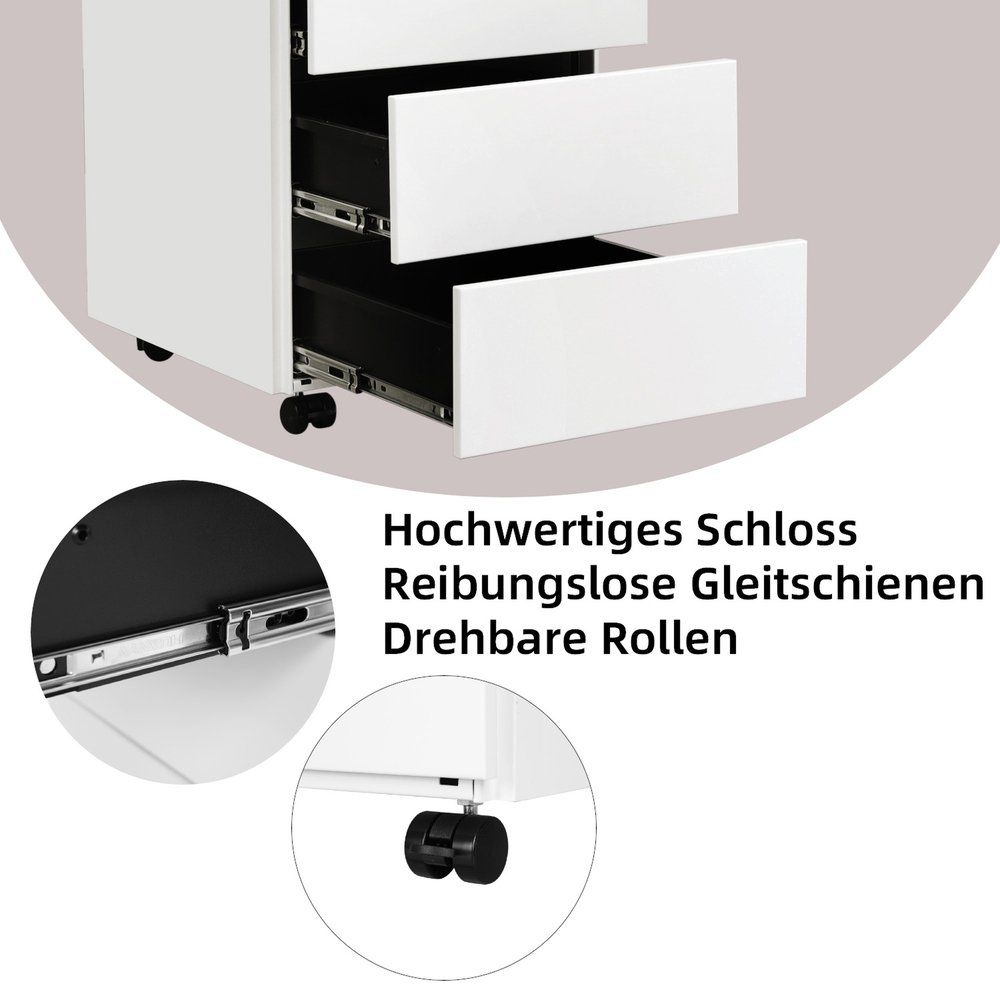 Banconi: Abschliessbarer Rollcontainer MIRA – Nuovo e nell'imballaggio originale da Lachen SZ venduto da MAMORU-MOEBEL 4