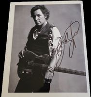 Bruce Springsteen signature autograph COA