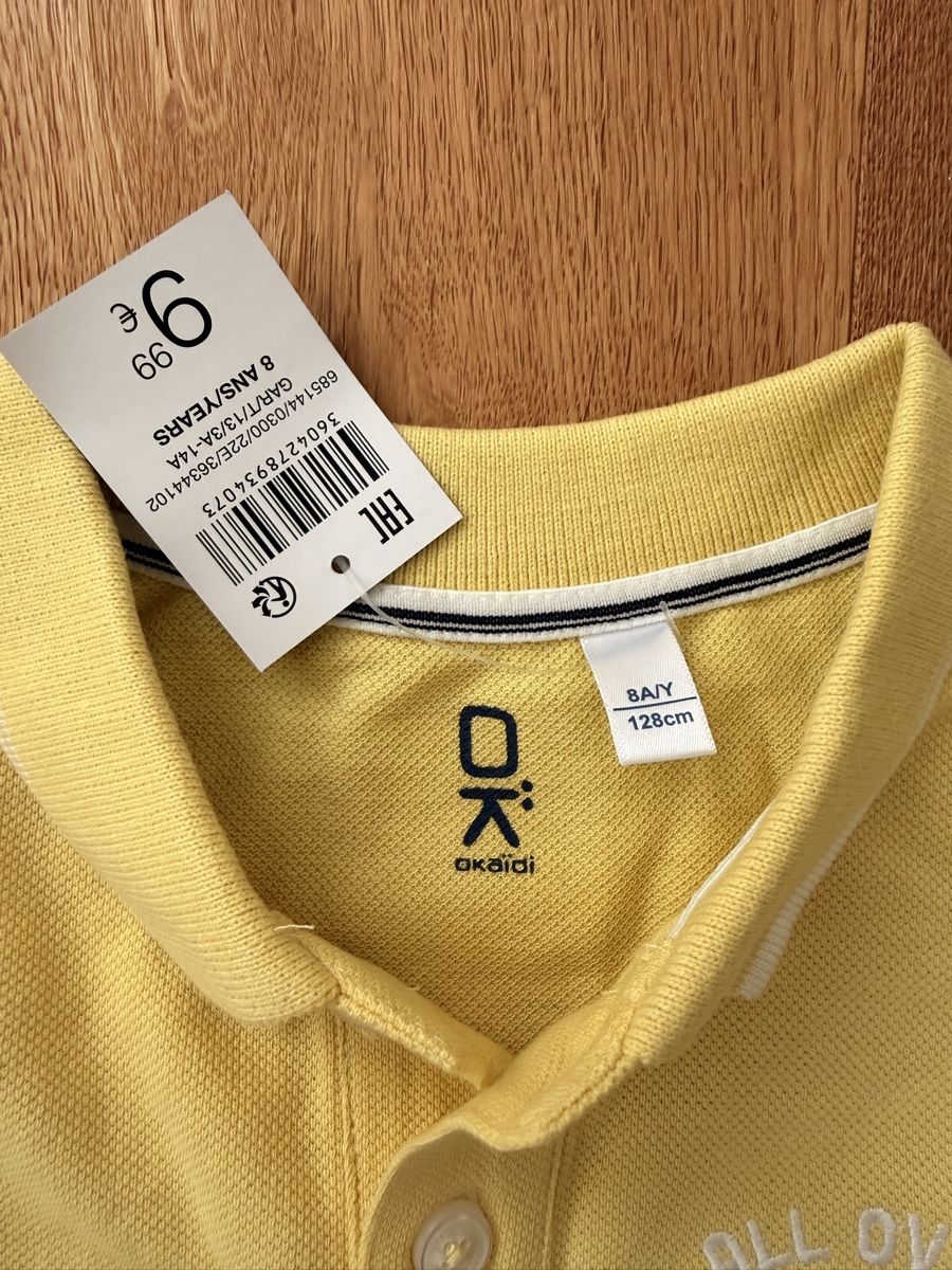 Okaidi Camicie, T-shirt & Polo: Okaïdi - Tshirt, Gr. 128 – Nuovo (secondo la descrizione) da Interlaken venduto da fbnscl 1