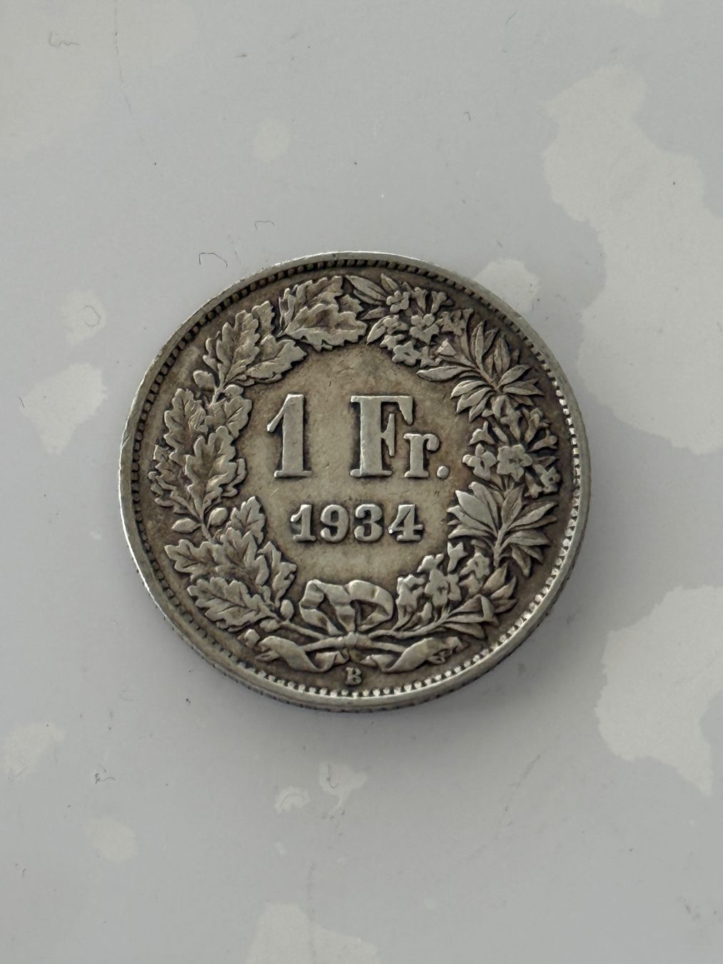 Tutti le monete: 1 Franken 1934  Rar – Usato da Wallisellen venduto da SWISS_SILVER1 1