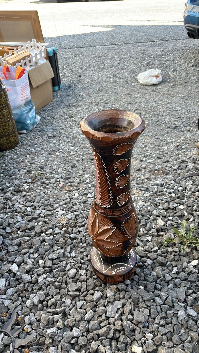 Tutte le decorazioni: Dekorativer Holzluster mit Schnitzereien – Usato da rheineck venduto da Neshi06 1