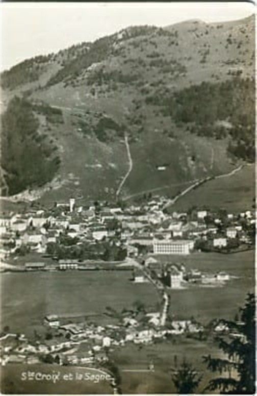 Ansichtskarten: Sainte-Croix et la Sagne – Gebraucht aus Ottikon b.Kemptth. von Neptun1974