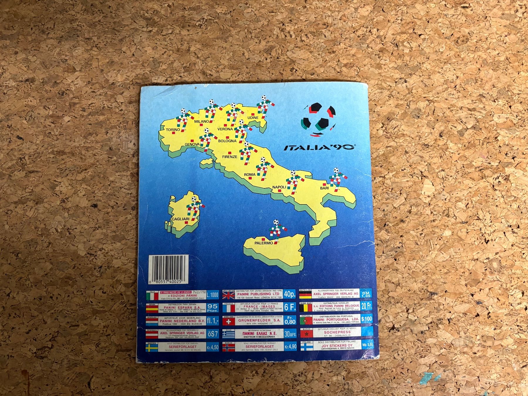 Panini Album: Panini Album Italia 1990 – Usato da Rudolfstetten venduto da Clodo1975 8