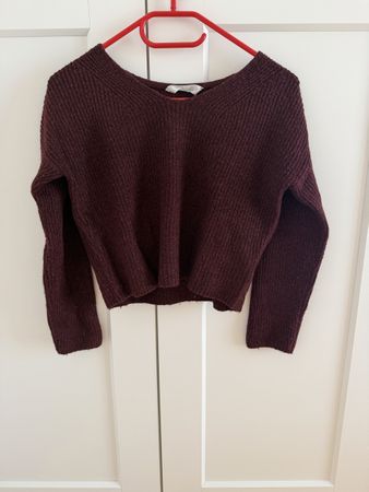 Pullover Dunkelrot