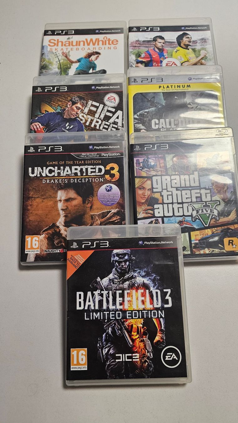 Sony Jeux: Playstation PS3 mit 4 Controller + 7Games – D'occasion à Schlatt ZH par Barbaras 3