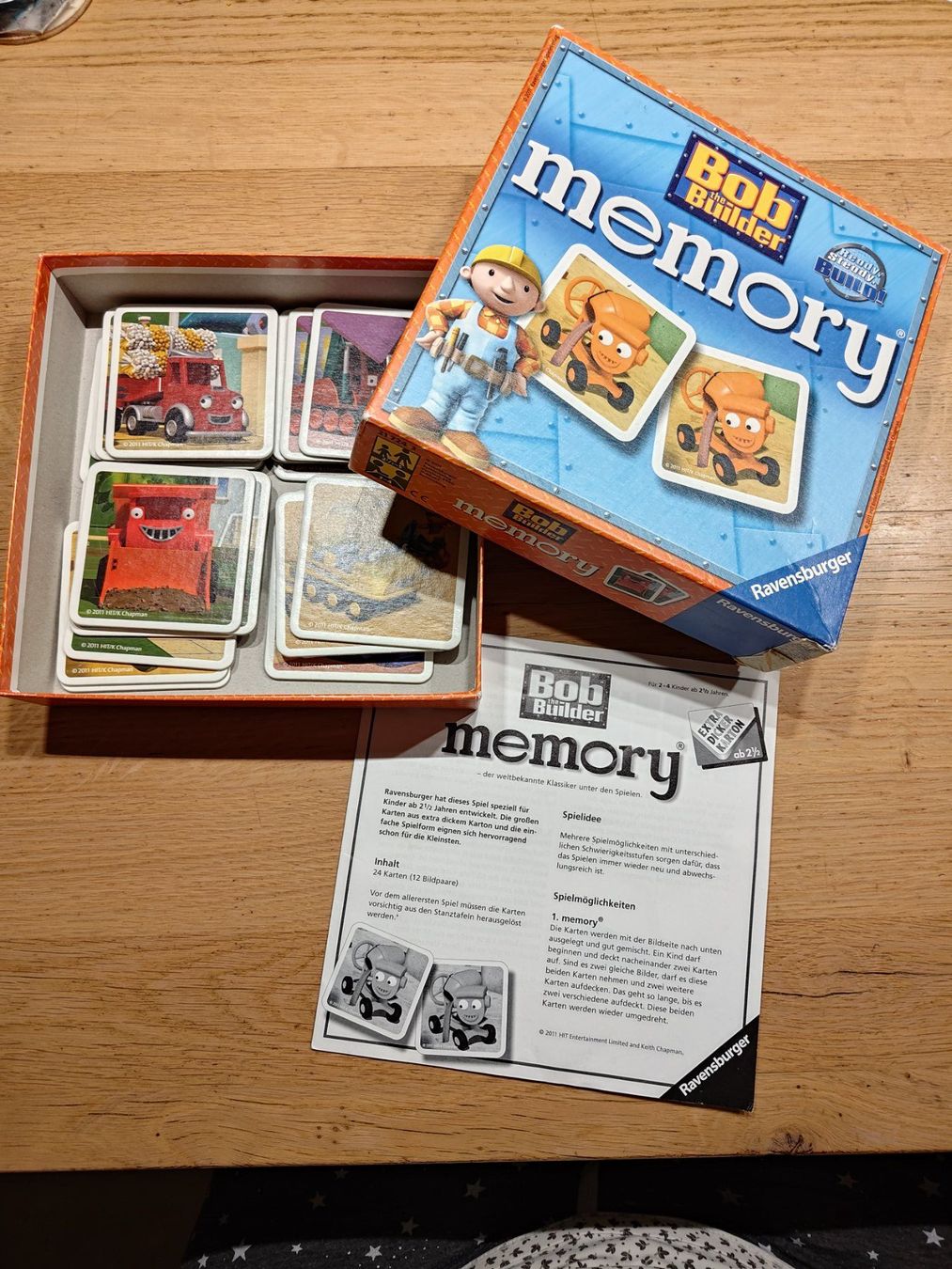 Ravensburger Spiele: Memory "Bob the Builder" – Gebraucht aus Hinwil von grb02
