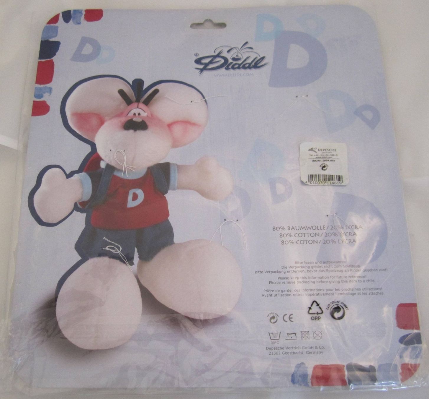 Spielzeuge: Diddl Kleider Nr. 1804 mit Rucksack – Neu und originalverpackt aus Wohlen AG von salamanderspielwaren 1