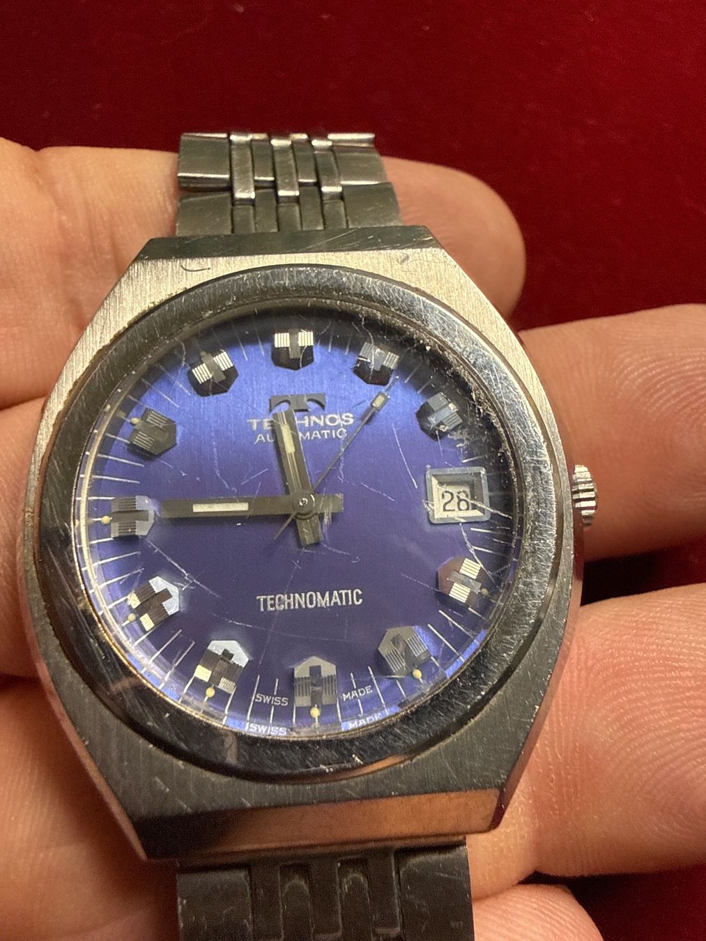 Technos Orologi: Technos Vintage Automatic 37 mm – Usato da Pfeffingen venduto da Allhandelklgwatches