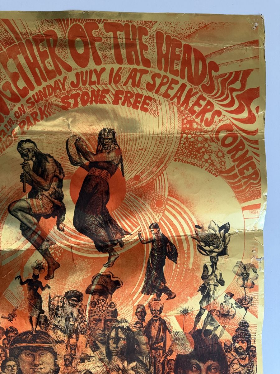 Poster & Bilder: Affiche originale Pop Psychédélique , 1967 – Gebraucht aus Choulex von collectart 7
