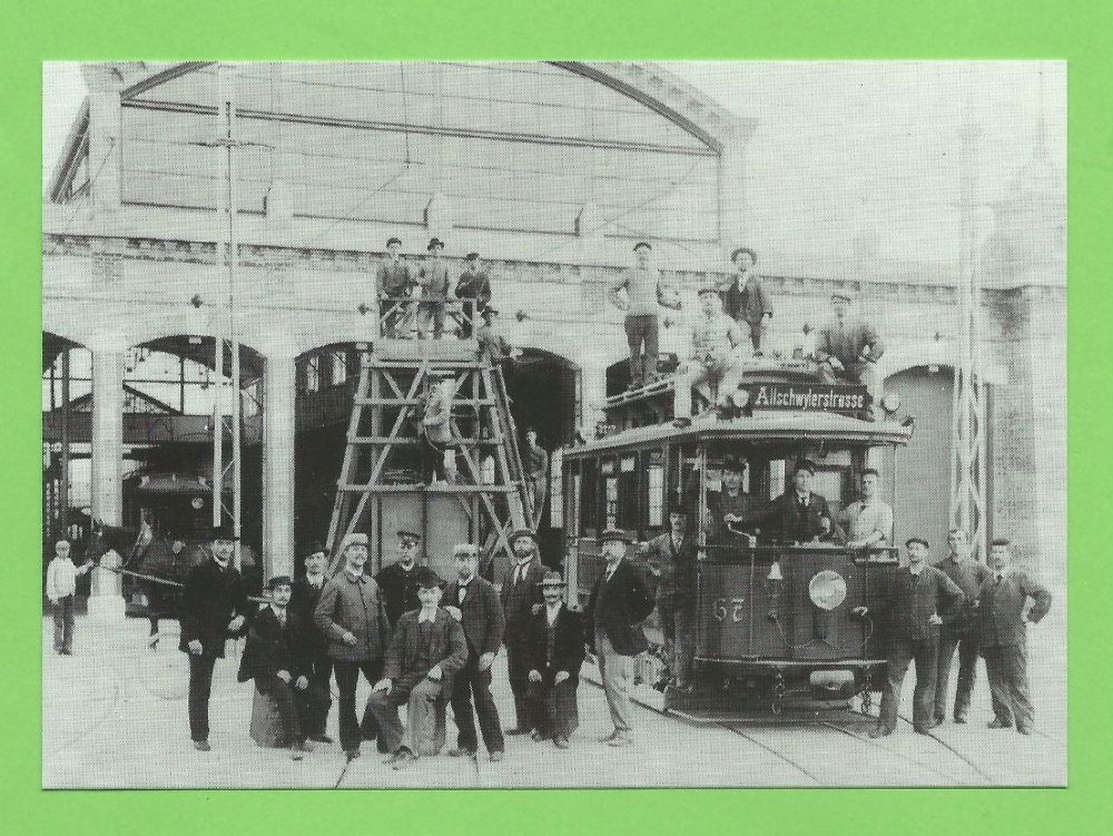 Ansichtskarten: Tram Basel Depot Allschwilerstrasse... – Gebraucht aus Zürich von t24_de