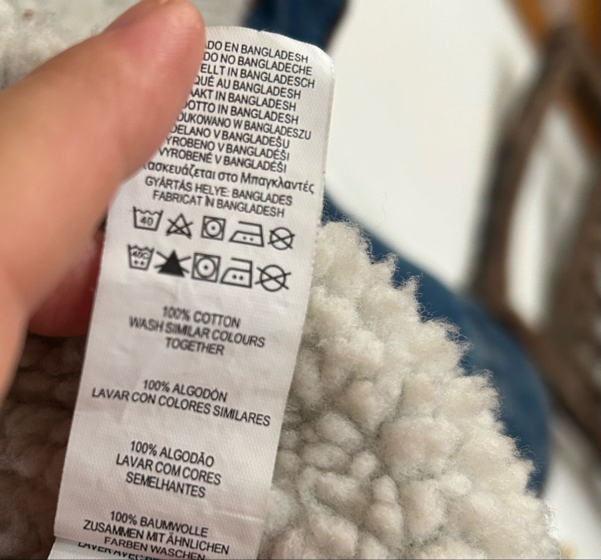 Primark Vestes: Jeans Jacke mit Teddyfutter Gr. 46  – D'occasion à chur par corazon710 2
