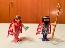 Playmobil Meerjungfrau und Poseidon