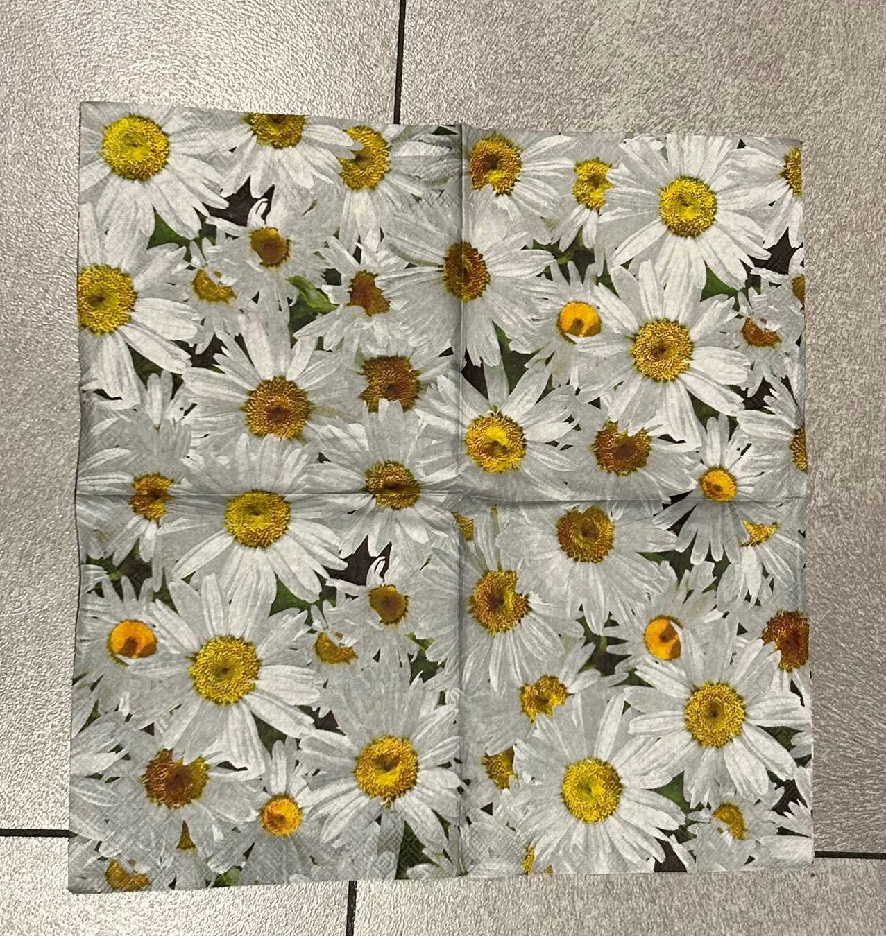 Servietten: 12 Servietten fleurs et feuilles - lot 5 – Neu (gemäss Beschreibung) aus Arbedo von nadia1973 7