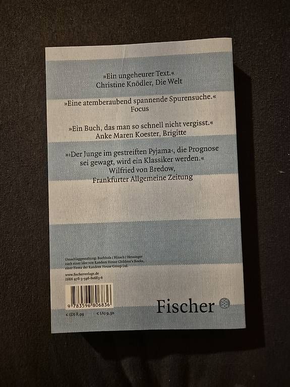 Libri: Der Junge mit dem gestreiften Pyjama – Usato da Nürensdorf venduto da luc_9ksf 1