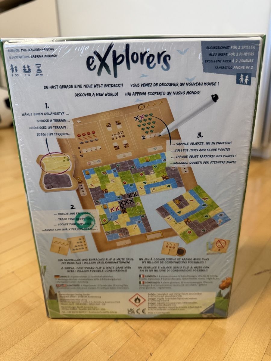 Spiele: Explorers Spiel neu – Neu und originalverpackt aus Elsau von era_5rnm 1