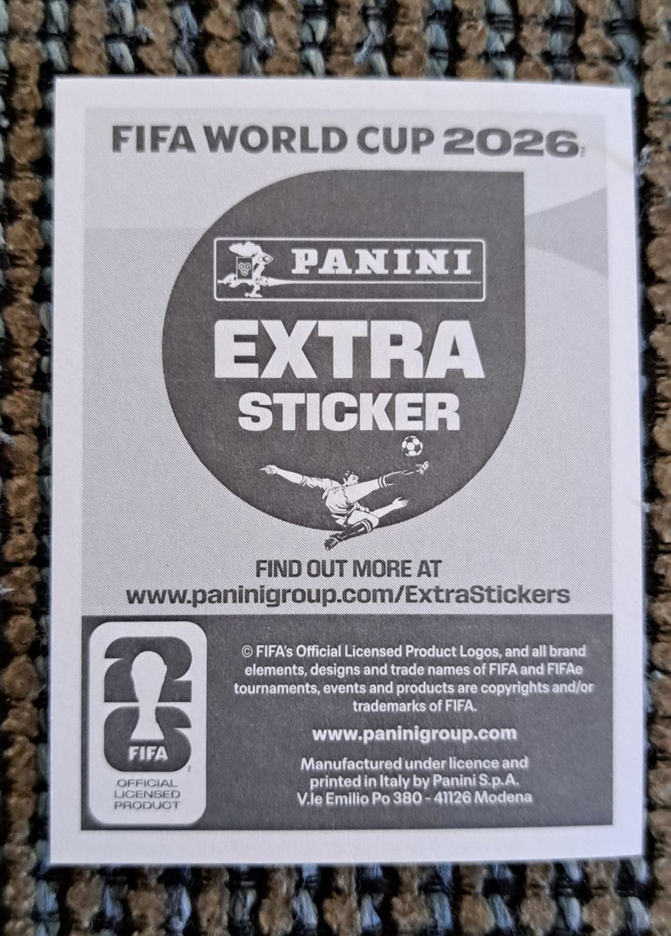 Panini Cartes à collectionner: Panini Extra Sticker Moises Caicedo Ecuador Neu – D'occasion à Mosnang par Stoppel 1