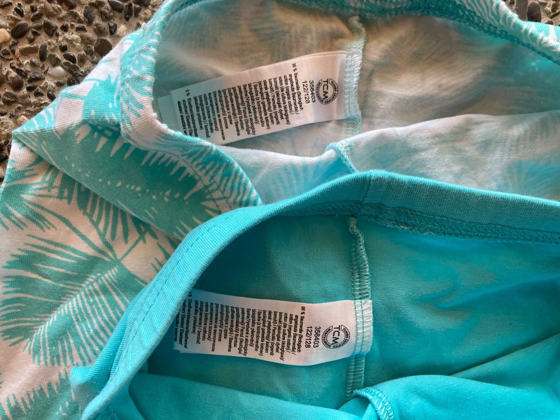 Calze & Collant: 2er Set kurze Leggings Tchibo, Gr. 122/128 – Nuovo (secondo la descrizione) da Aetingen venduto da Nadinsky 1
