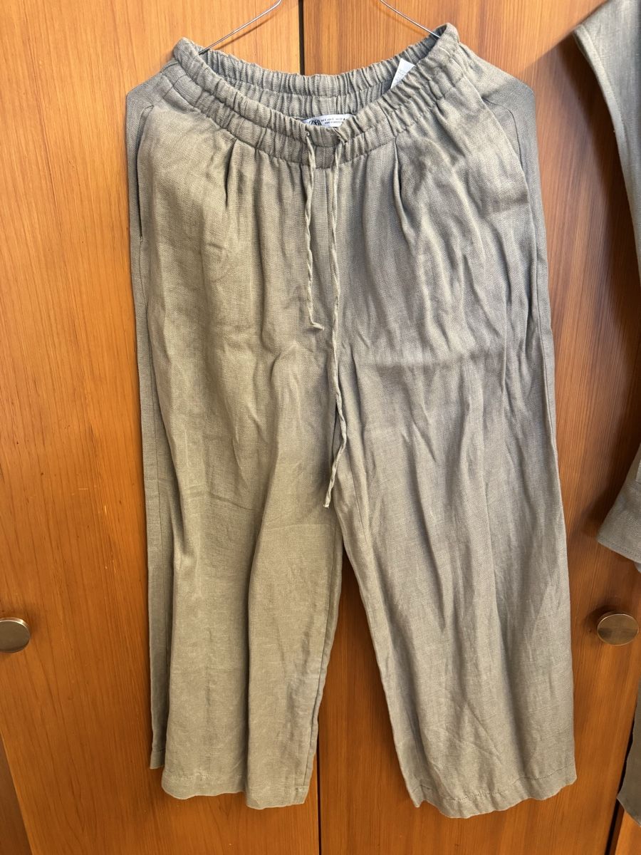 Zara Lots de vêtements: Zara set cotone e lino S (oversize) – D'occasion à Porza par kaj_d5q7 2