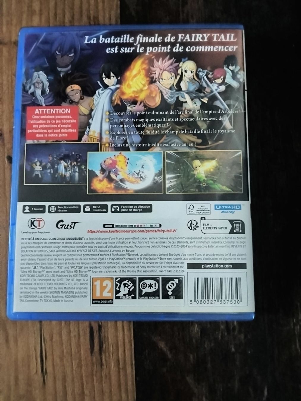 Sony Spiele: Fairy Tail 2-PS5 – Gebraucht aus Renens VD von klovir 1