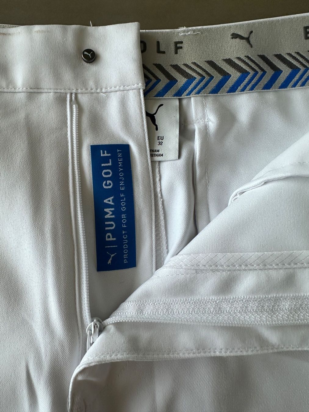 Puma Pantalons: Puma Golfhosen Herren - Grösse 32" - Weiss – Neuf (Voir description) à recherswil par Leuenberger_Lohn 3