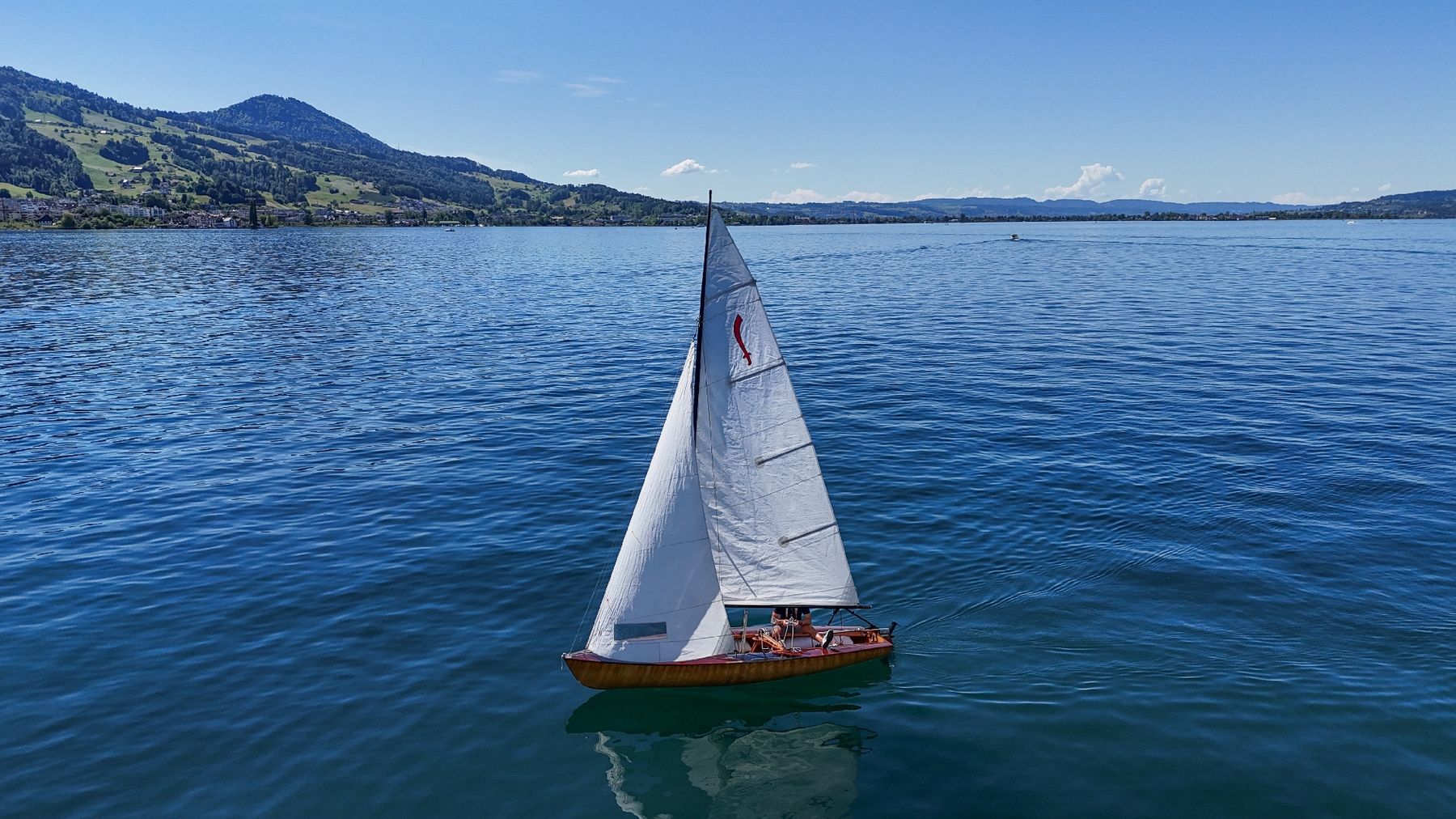 Mader Barche: Segeljolle Segelboot Korsar – Usato da Lachen SZ venduto da Bmegye06 2