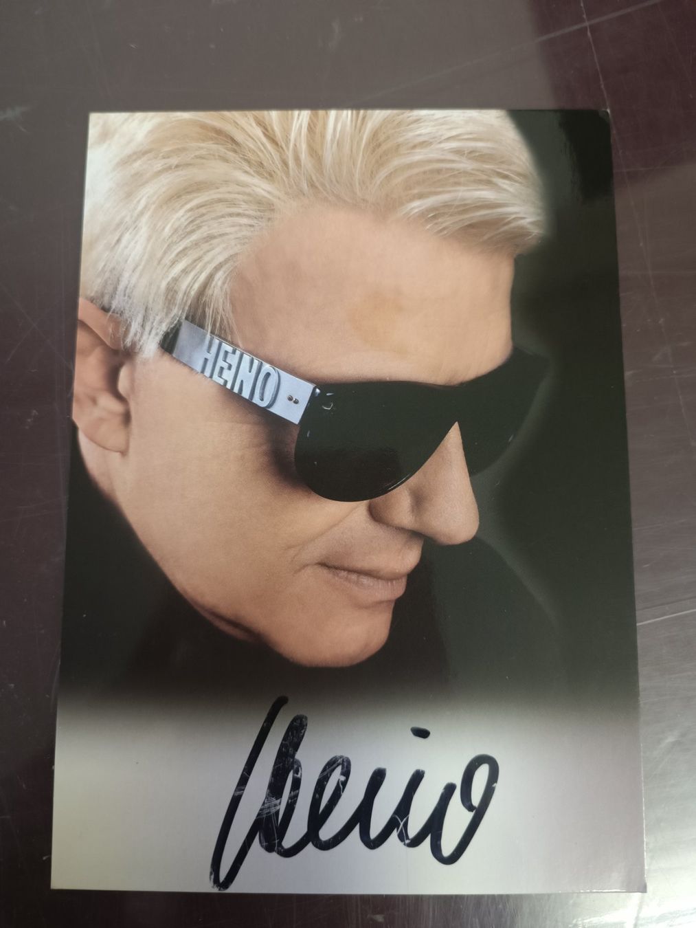 Autografi: Heino -  signierte Autogrammkarte – Usato da Menziken venduto da Artographs