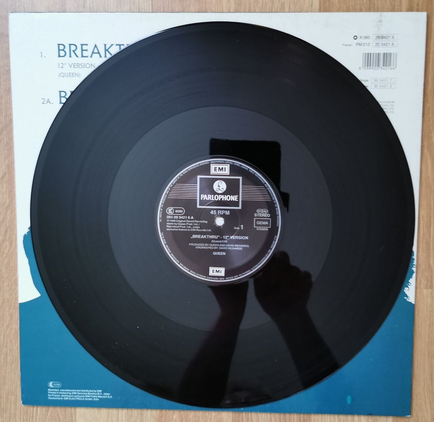 Vinyles: Queen - Breakthru Vinyl Maxi-Single 1989 – D'occasion à Birsfelden par dsc_f8gx 3