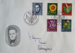 B115) 1961, Pro Juventute FDC Kt 20