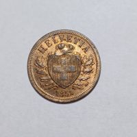 2 Rappen 1851 unz-stgl