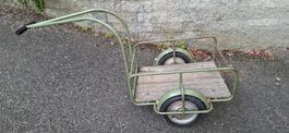 Anhänger Handwagen Velo Mofa aus Metall Holz gebraucht