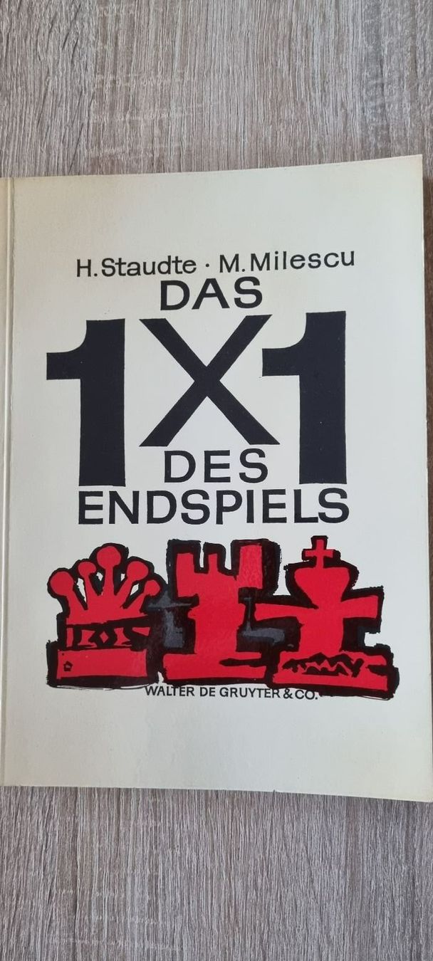 Libri: Schachbuch 1 x 1 des Endspiels – Usato da Muttenz venduto da Langerochade