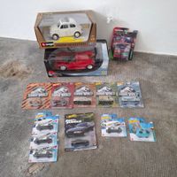 Hot wheels Bburago Majorette Ferrari Jurassic GTR Skyline
