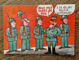 Spasskarte Militär, Feldpost, Caserne Payerne