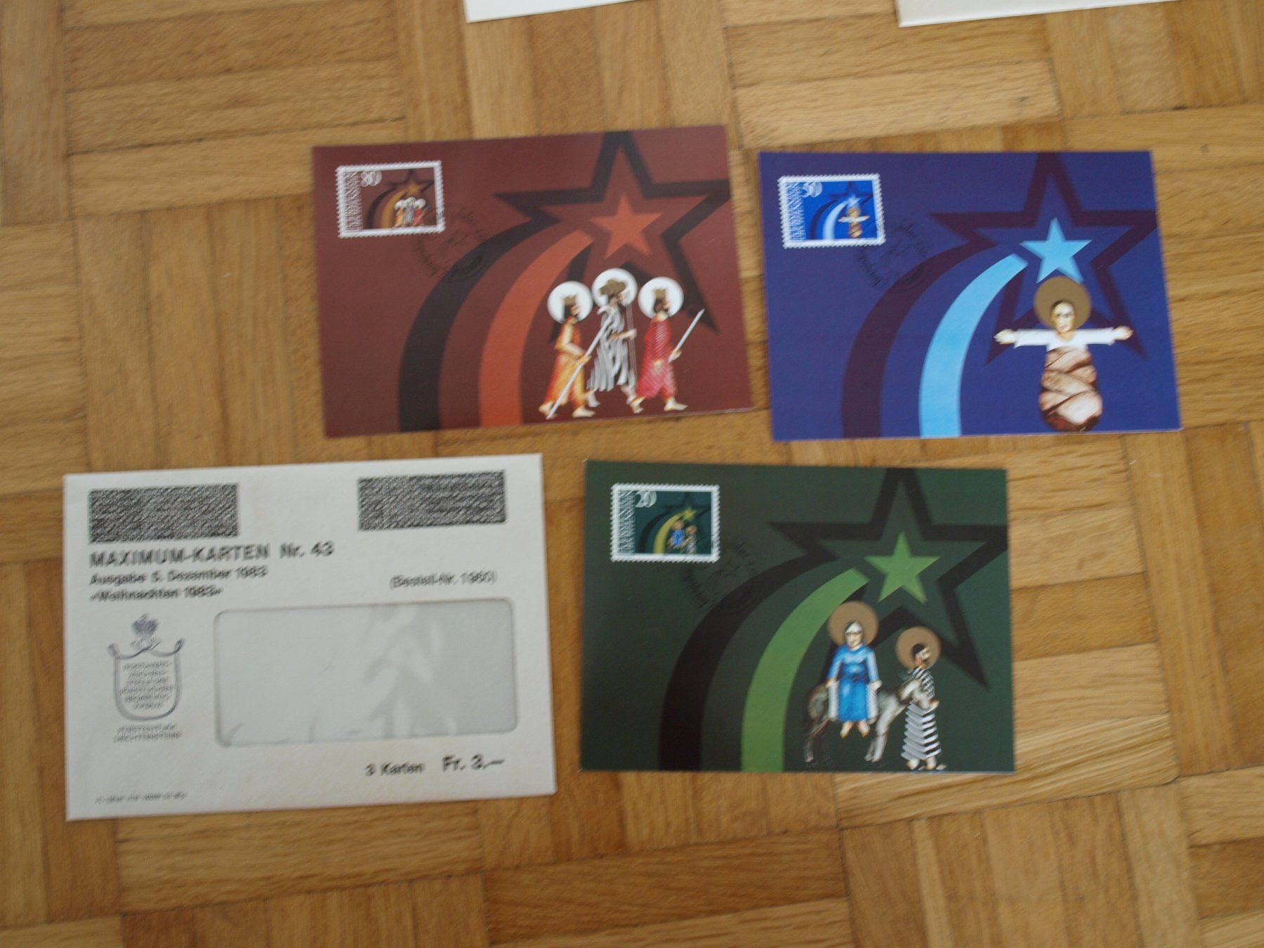 Alle Briefmarken: Maximum - Karten von Lichtenstein Nr.6 - 54   Gebraucht – Gebraucht aus Aarau von Marcele0 7