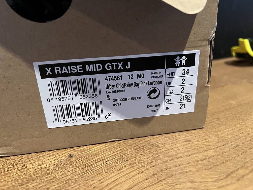 Salomon Scarpe per ragazzi: Salomon x Ultra Wanderschuh neu – Usato da Walenstadtberg venduto da Hallihallo123 1