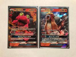GX Set: Entei & Magcargo
