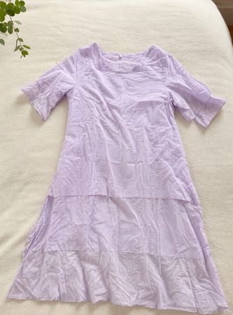 Hübsches Sommerkleid, NEU!!!, lila, Grösse M