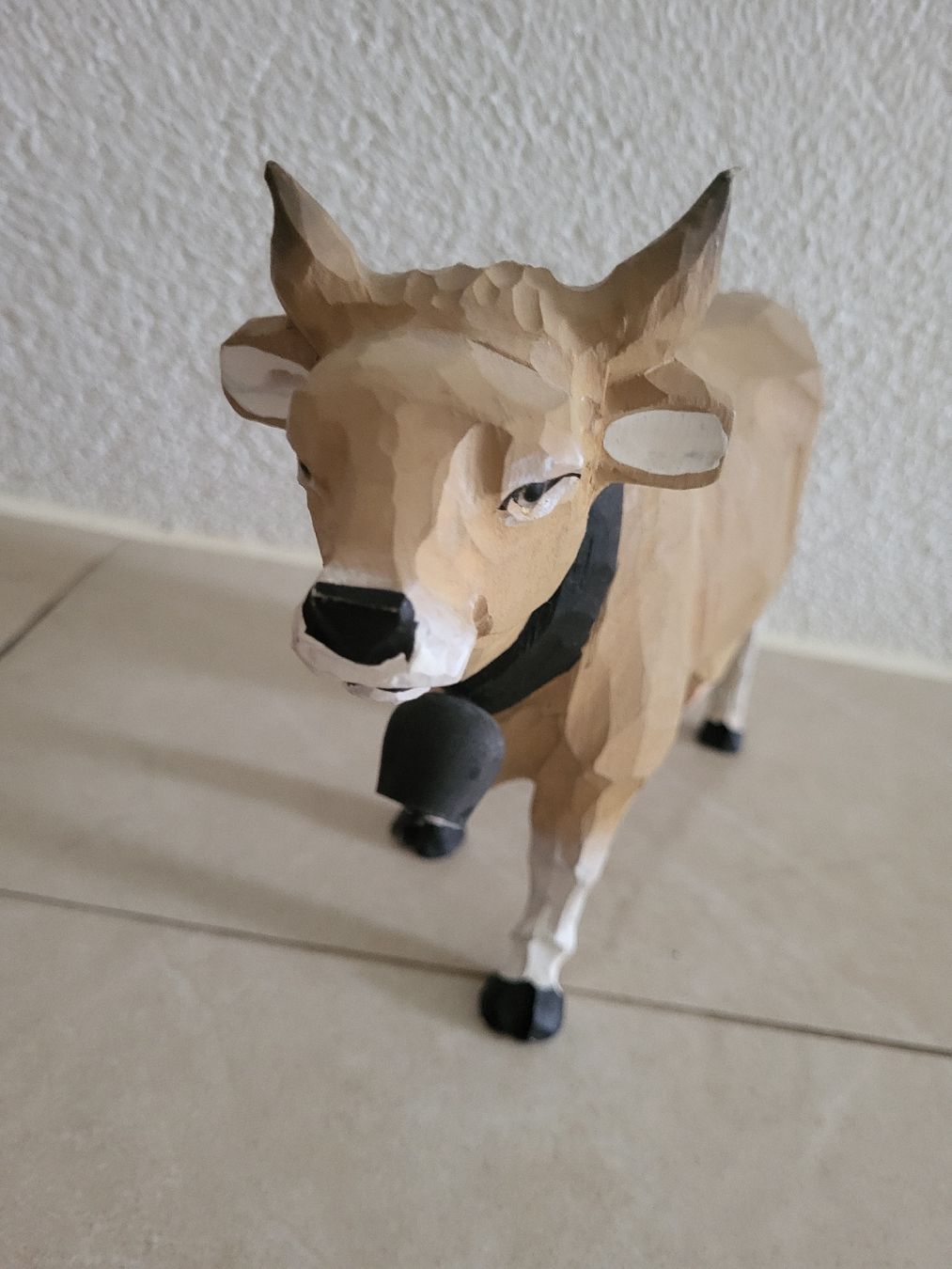 Statuette: Holz Kuh hand geschnitzt – Usato da Detligen venduto da sonne078 1