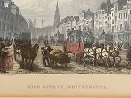 Deux anciennes gravures de Londres 