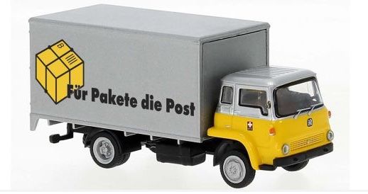 Brekina Modellini d'auto: Bedford PTT Post Brekina 1:87 – Nuovo e nell'imballaggio originale da Luzern venduto da aa43modelcars-Luzern
