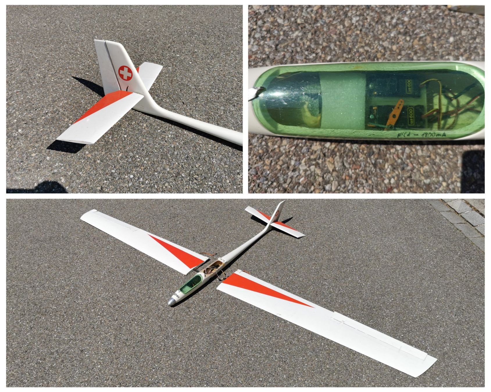 Modellismo RC: Modellflieger / Segelflieger 250cm Spannweite – Usato da Seuzach venduto da Tureda 1