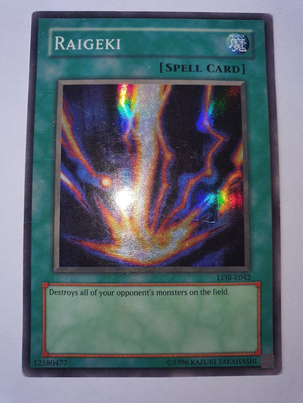 Yugioh Cartes à collectionner: !!! Yugioh: Raigeki LOB-E042 !!! – D'occasion à Arbon par Akatsuki9 1