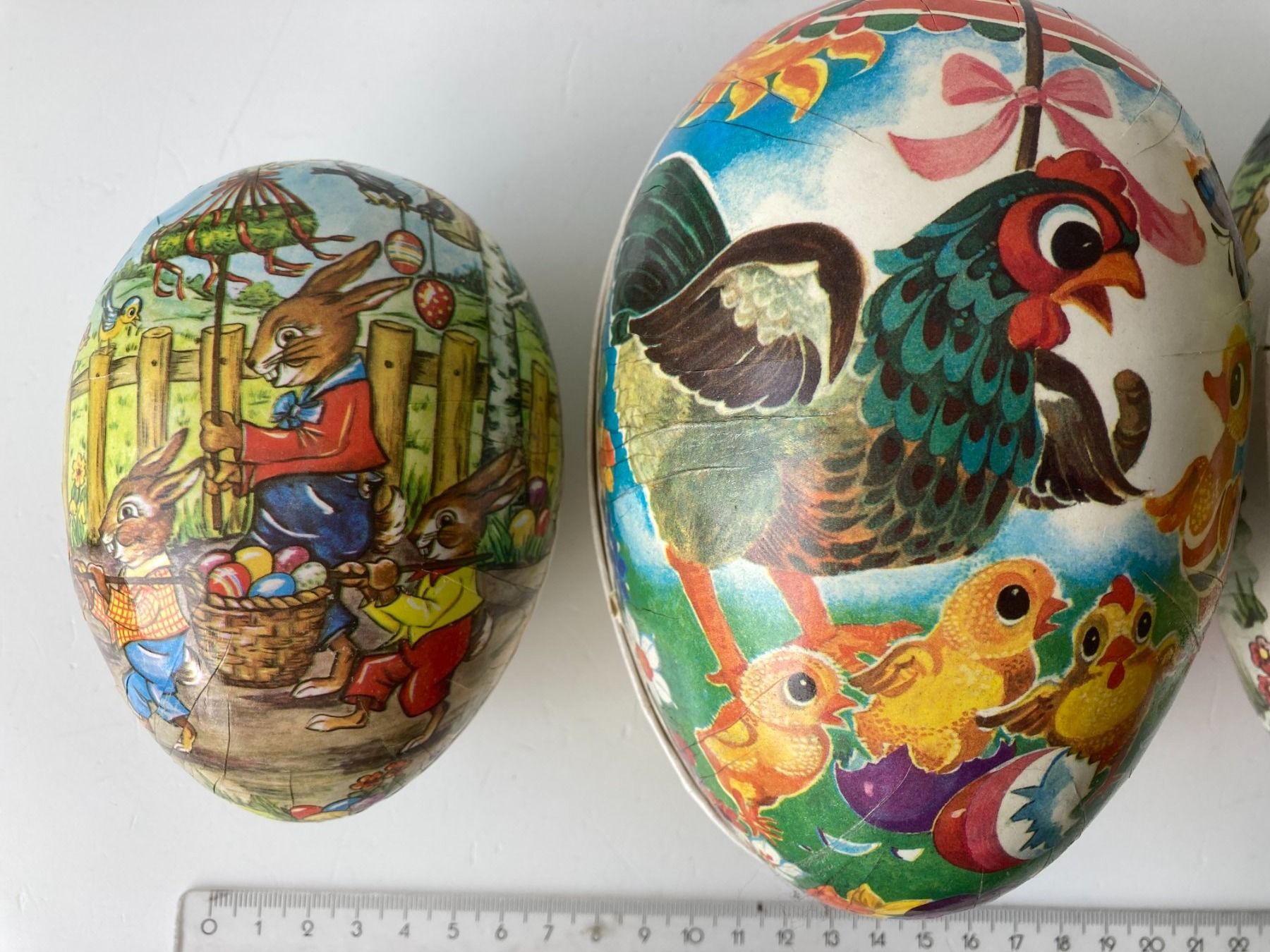 Tutte le decorazioni: Alte Ostereier aus Karton – Usato da Zwingen venduto da moje1 3