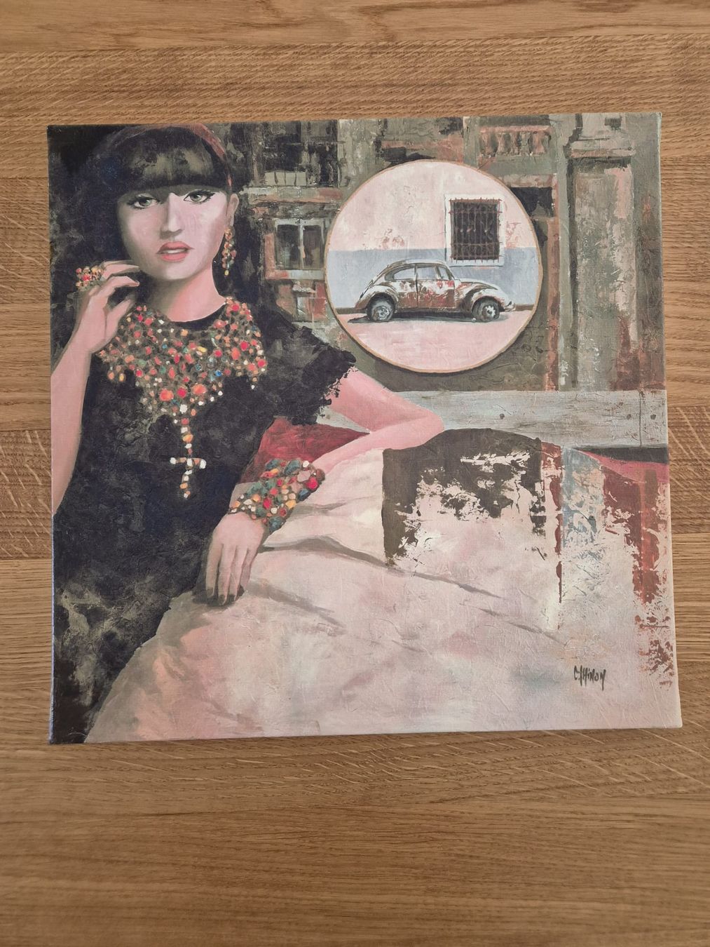 Dipinti: Portrait Acryl – Usato da Studen SZ venduto da Roman888