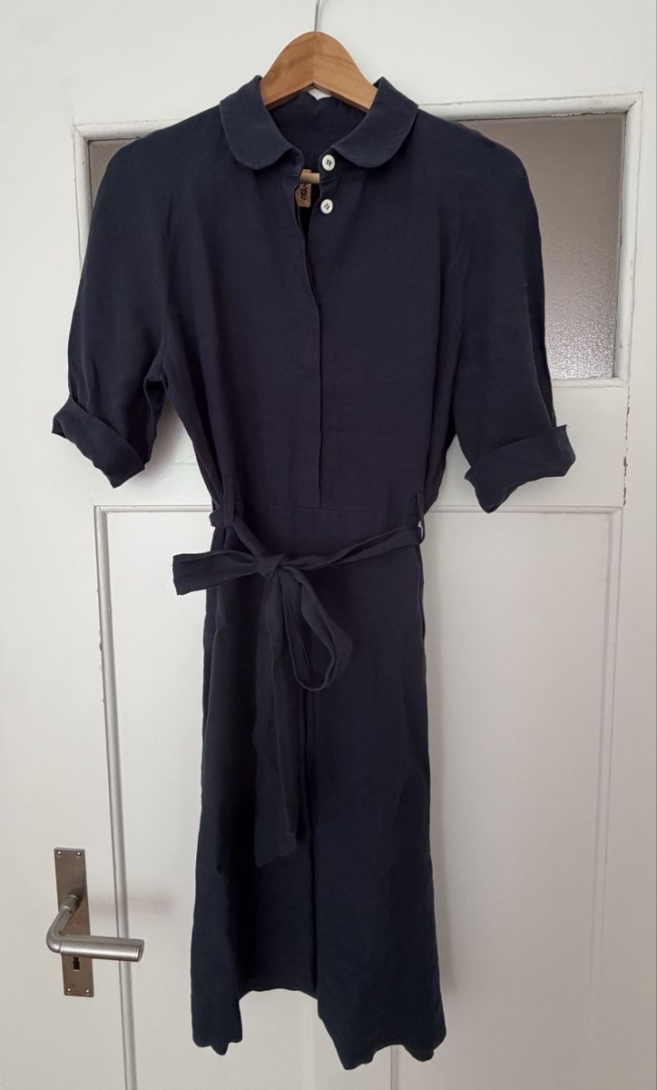 Ensoie Kleider: Ensoie Sommerkleid navyblau – Neu (gemäss Beschreibung) aus Zürich von csz 1