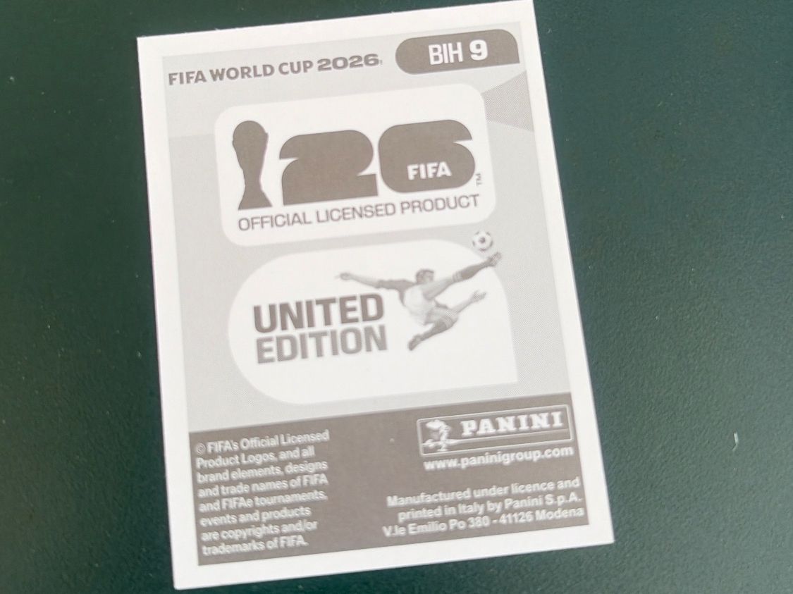 Panini Sammelbilder & Trading cards: FIFA WORLD CUP 2026 - BIH 9 – Gebraucht aus Orbe von heglau 1