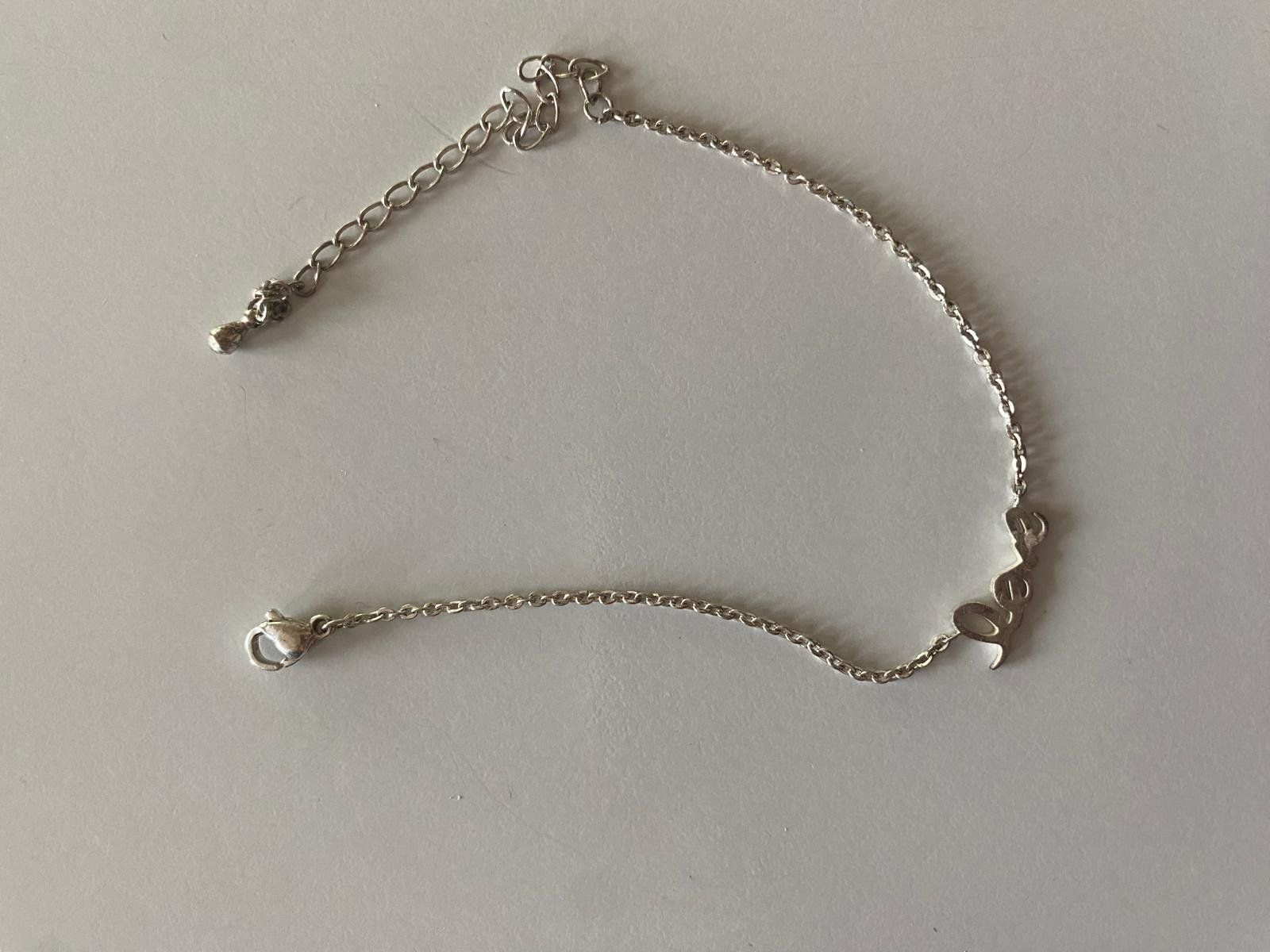 Bracciali & Braccialetti: Filigrane Silber-Damenarmband love – Usato da Lüchingen venduto da LIDB 1