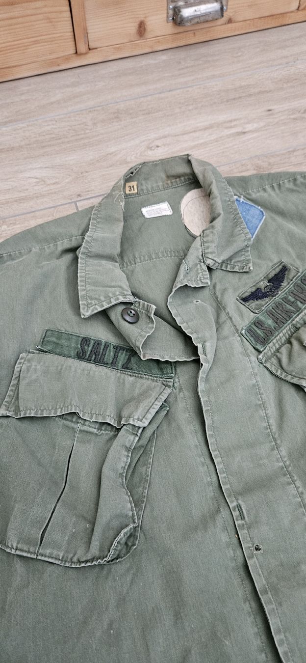 US Army Uniformi: vietnam war us air force jungle jacket – Usato da Venthône venduto da piz_py9h 1