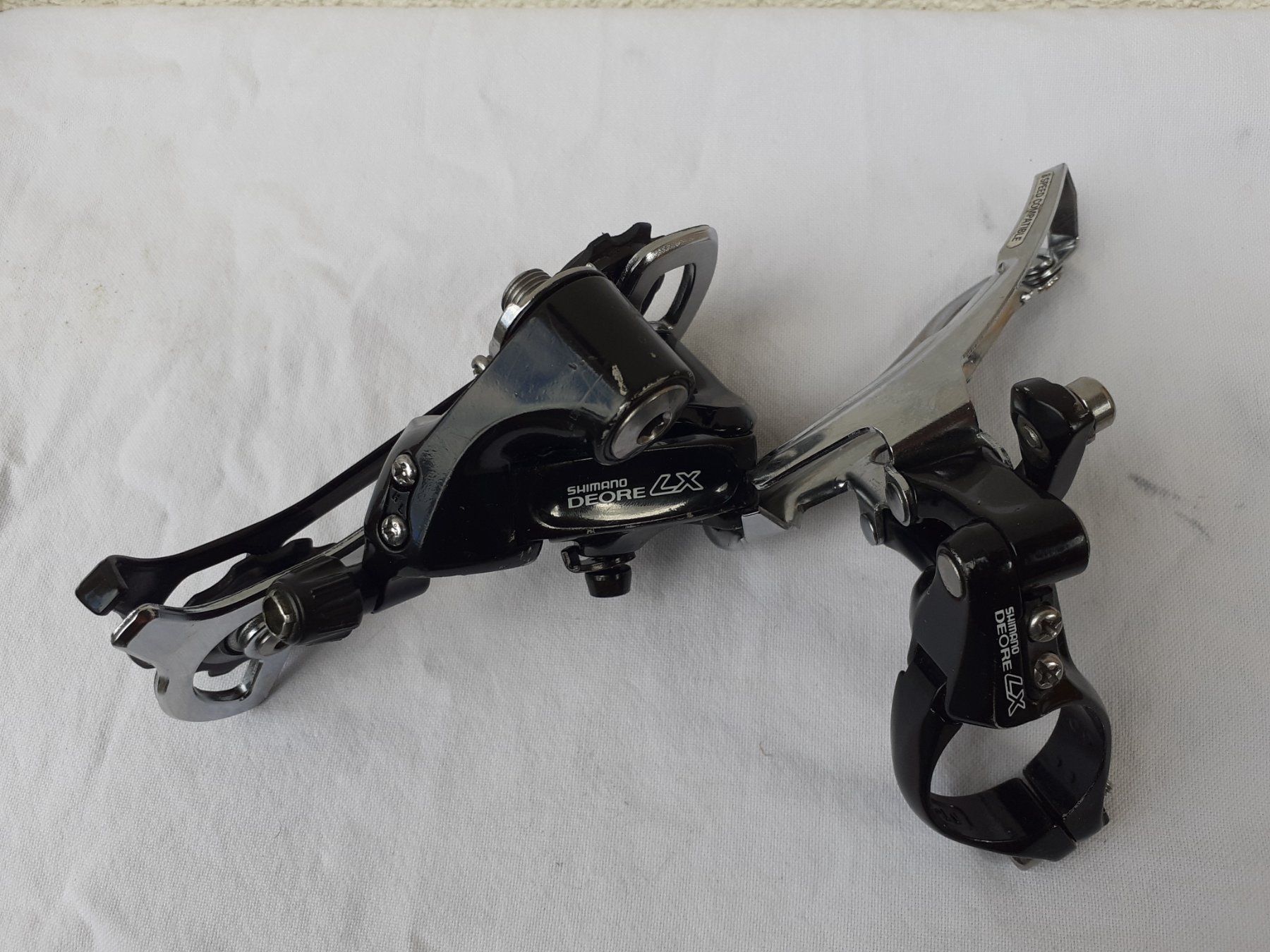 Shimano Ersatzteile: Retro Shimano Deore LX Wechsel plus Umwerfer – Gebraucht aus Cazis von Lucio05 5