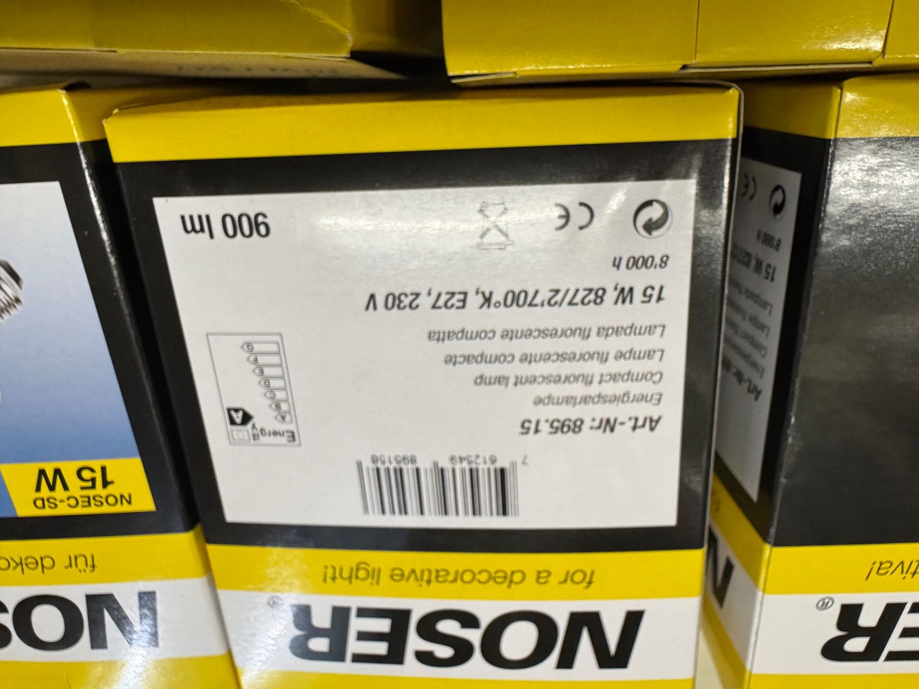Lampade: 5 Glühbirnen neu – Nuovo (secondo la descrizione) da Winterthur venduto da sportdisco2 6